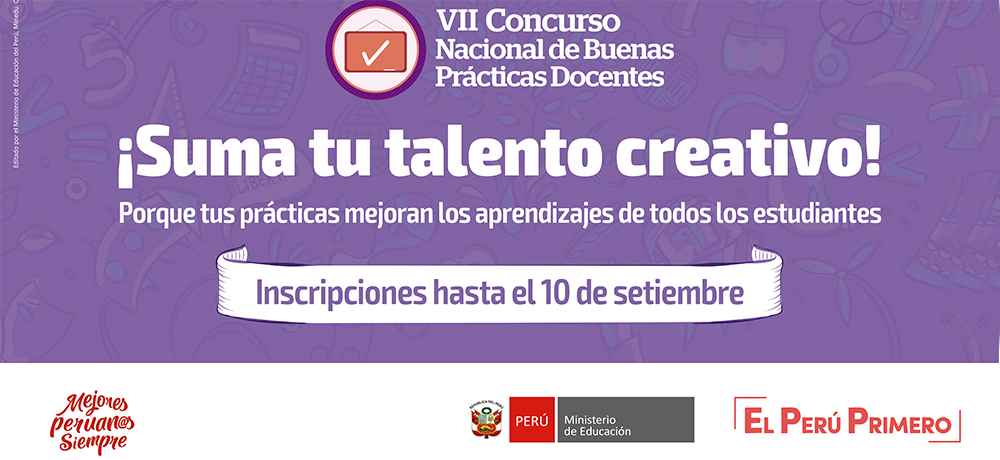 VII CONCURSO NACIONAL BUENAS PRÁCTICAS DOCENTES