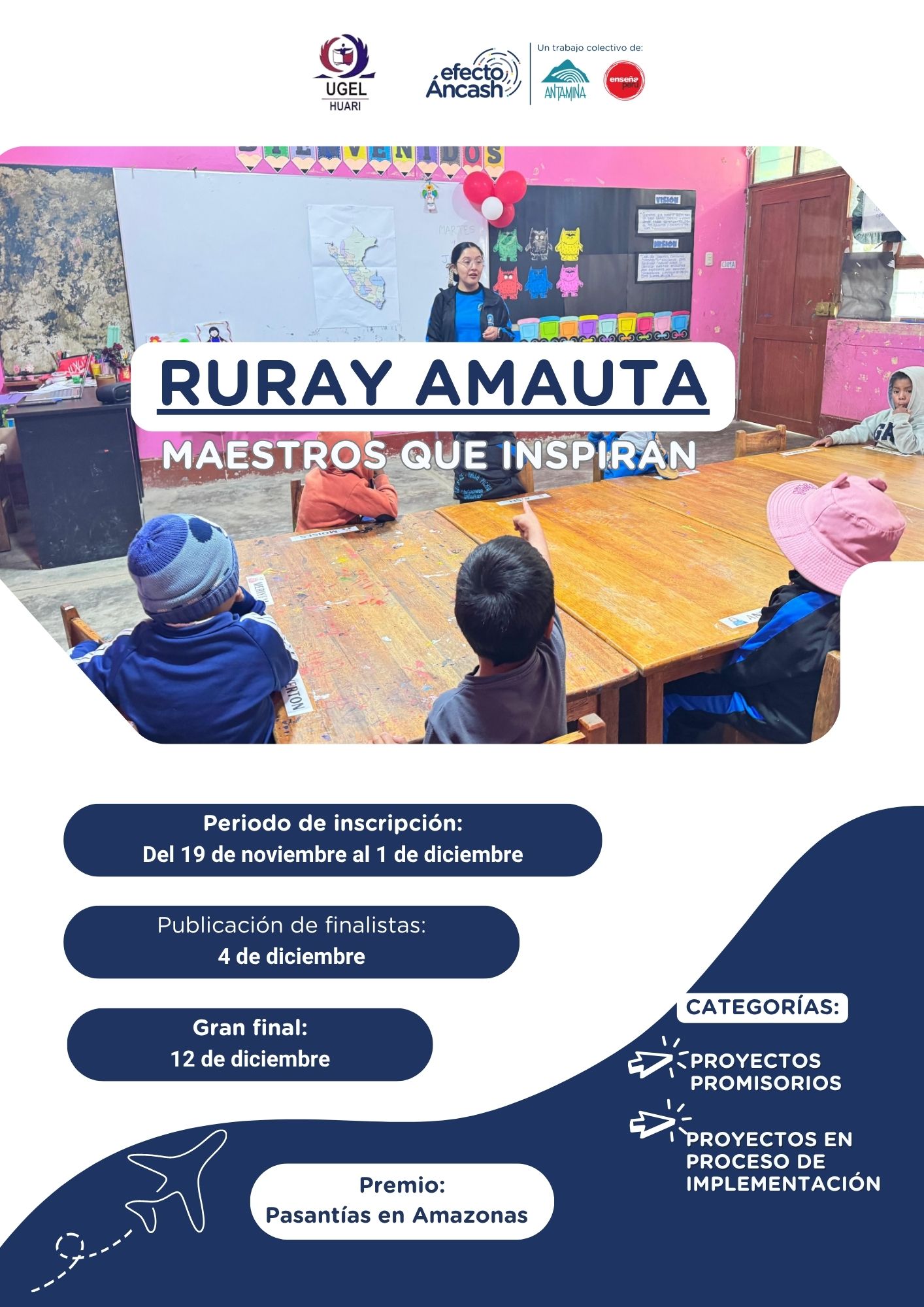 RURAY AMAUTA: MAESTROS QUE INSPIRAN
