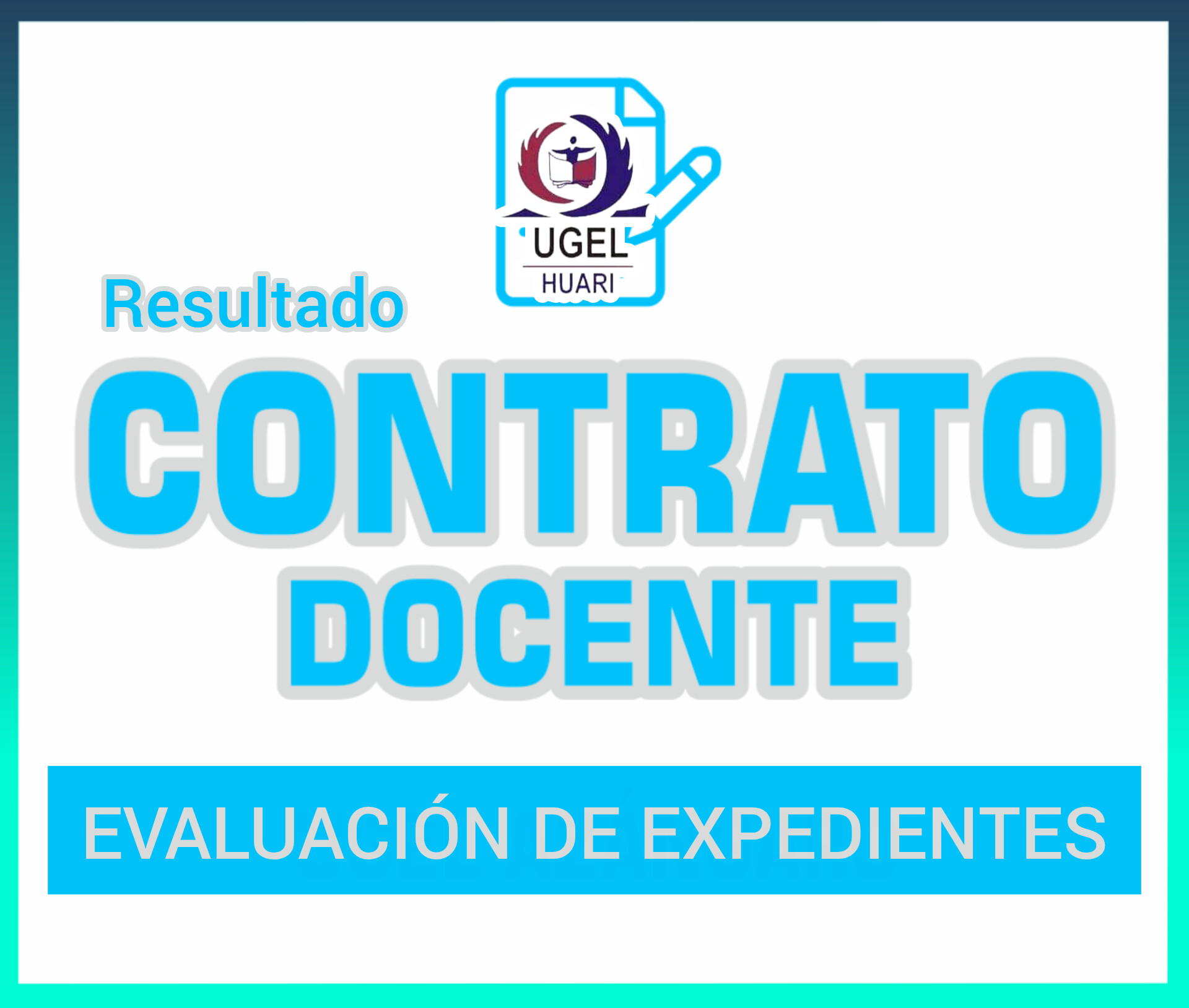 RESULTADO PRELIMINAR EVALUACIÓN DE EXPEDIENTES CONTRATO DOCENTE 2026