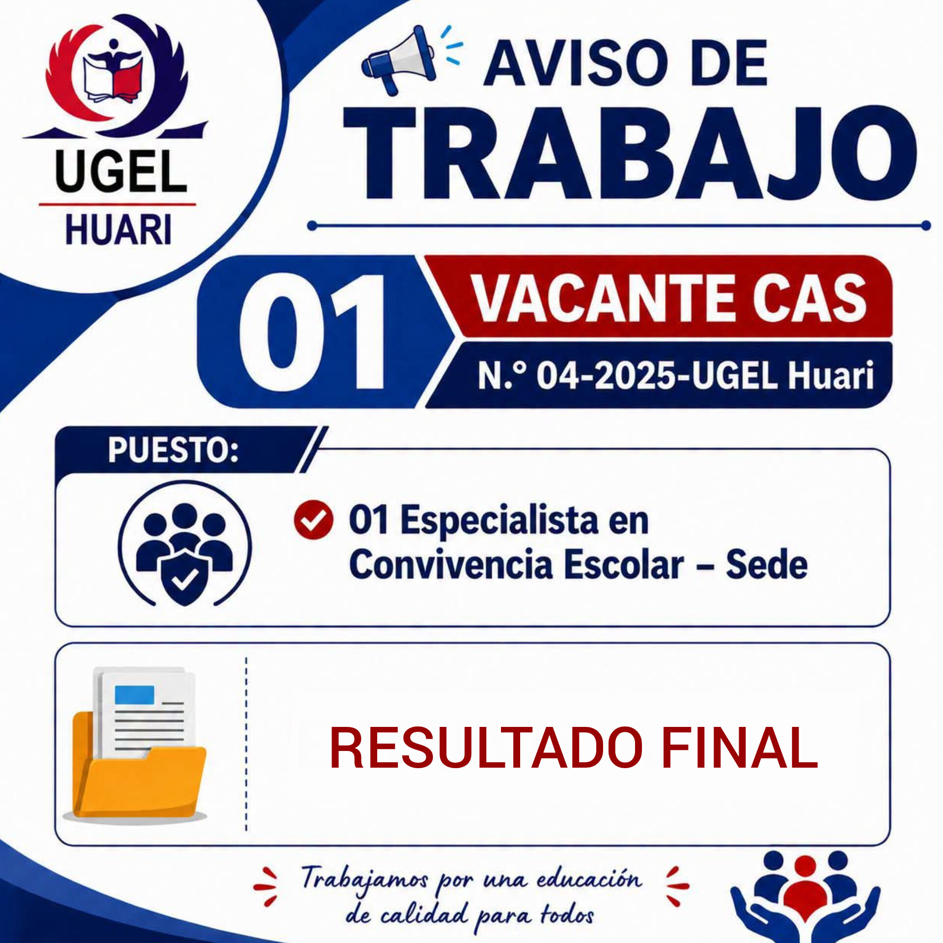 Convocatoria CAS N° 004-2026