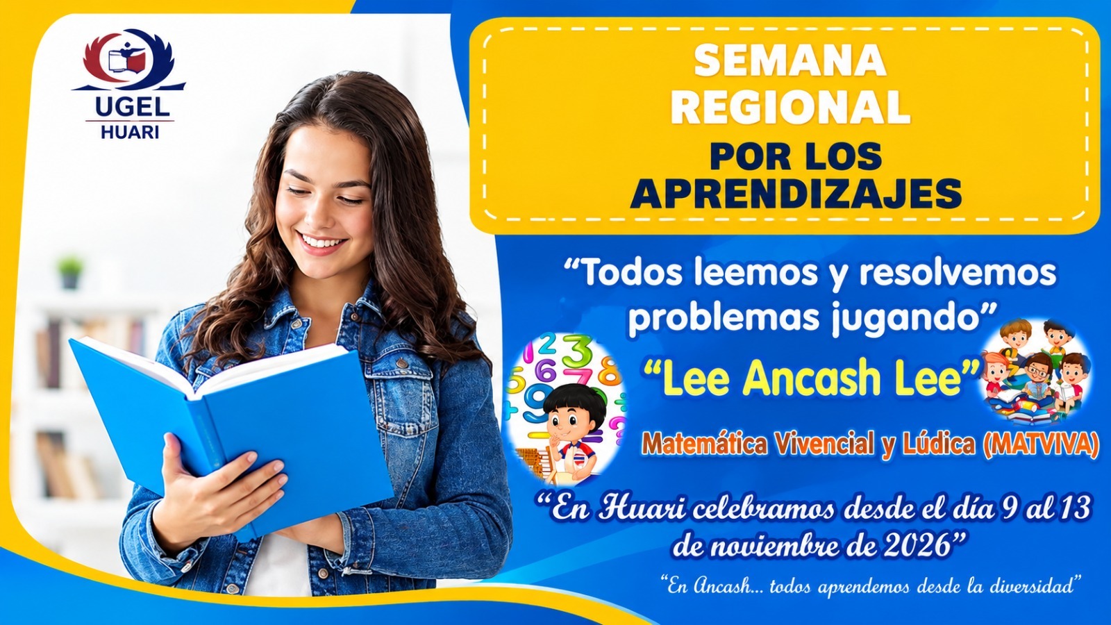 Organización y ejecución de la II Movilización Regional “Lee Áncash, Lee y Matviva”